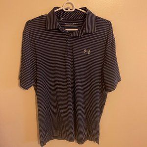 Under Armour Men's Striped Golf Polo | Medium
